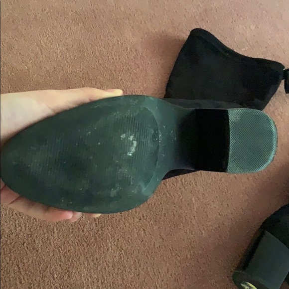 Steve Madden Black Suede Over-the-Knee Boot - Picture 2 of 3